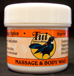 Orange Spice Massage Wax - 100g